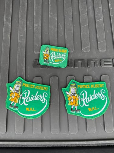 WHL Prince Albert Raiders Patches