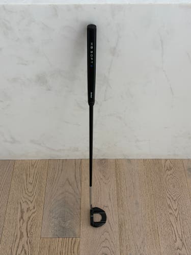 Unisex Cleveland HB Soft 2 Black Retreve Mallet Left Hand Putter (Used)