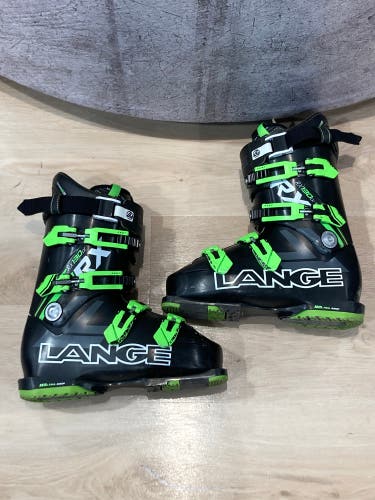 Used Men's Lange RX 130 LV Ski Boots | Mondo Size 26.5 | Boot Sole Length 305mm