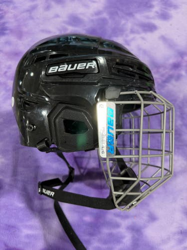 Black Large Bauer IMS 5.0 Helmet (Used)