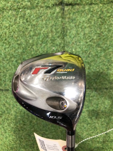 Men's 10.5° TaylorMade R7 Quad Driver - TaylorMade Stock Driver Shaft (Used)