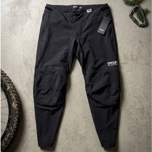 SOLD OUT NWT Oakley Factory Pilot Element Lite MTB Pants 36 Blackout