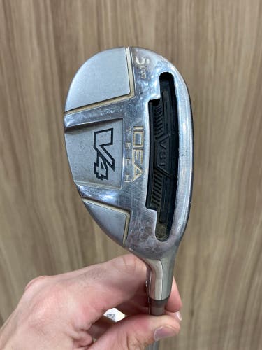 Used Women's Adams Idea Tech V4 Right Handed 5 Hybrid | Ladies Flex | Aldila Idea 23 Graphite Shaft