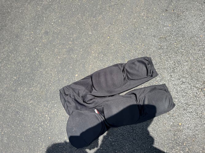 Black Men's Large Adult Schutt Game Pants (New)