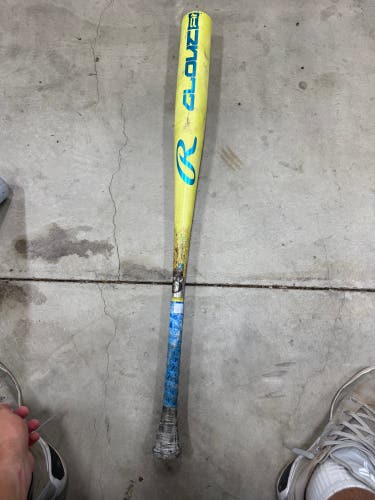 2026 Rawlings Clout AI Alloy BBCOR Certified Bat (-3) 30.5 oz 33.5" (Used)