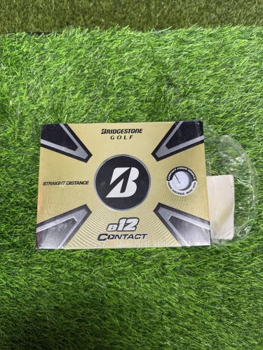 New Bridgestone E12 Contact Golf Balls 1 Dozen
