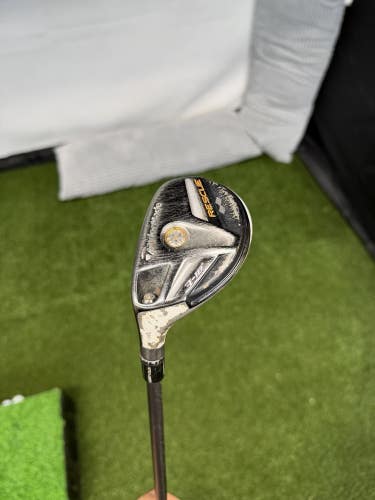 Lefty TaylorMade Rescue FCT 3 Hybrid 18* Aldila Rip 65g Regular Flex Shaft LH