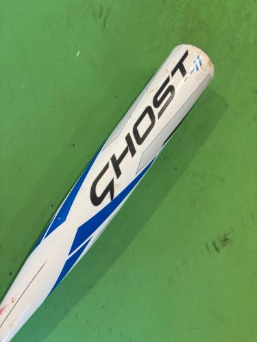 White 2025 Easton Ghost Alloy Bat (-11) 16 oz 27"