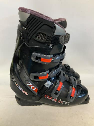Used Salomon EVOLOUTION 7.0 Mens DH Ski Boot Black 270 MP - M09 - W10 11823-S000041068