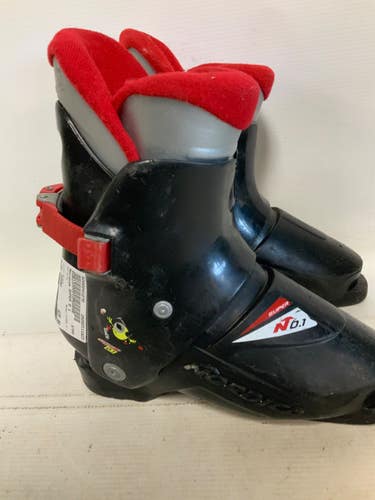 Used Nordica SUPER 0.1 Boys DH Ski Boot Black 205 MP - J01 11823-S000041070