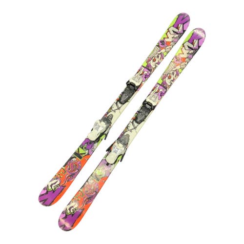 Used K2 JUVY VIOLET FREESTYLE Boys DH Ski/Binding Purple 135 cm 11823-S000041067
