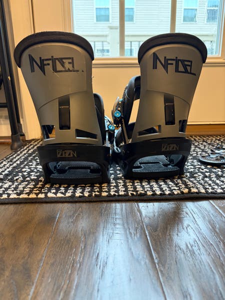 Men's Medium Burton Infidel Snowboard Bindings All Mountain