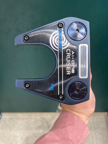 Used Odyssey Ai-ONE Cruiser 7 Right Handed Mallet Putter 37" | Head Cover Included
