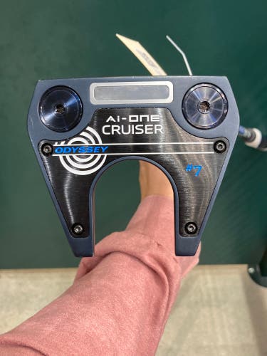 Used Odyssey Ai-ONE Cruiser 7 Right Handed Mallet Putter 37" | Head Cover Included