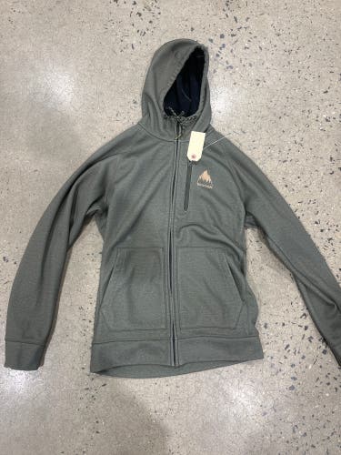 Men's Small Burton Full Zip Sweatshirt (Used)
