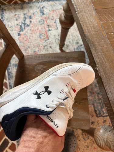 Men's Size M 12.0 (W 13.0) Under Armour HOVR Golf Shoes (Used)