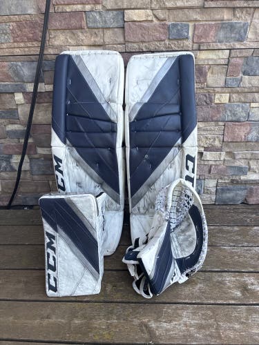 35" CCM EFlex 5 Regular Goalie Full Set Pro Stock (Used)