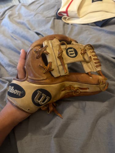 2019 Wilson A2K RH Infield Baseball Glove 11.75" (Used)