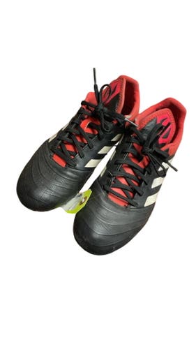 Adidas Soccer Cleats Black/Red Size 7