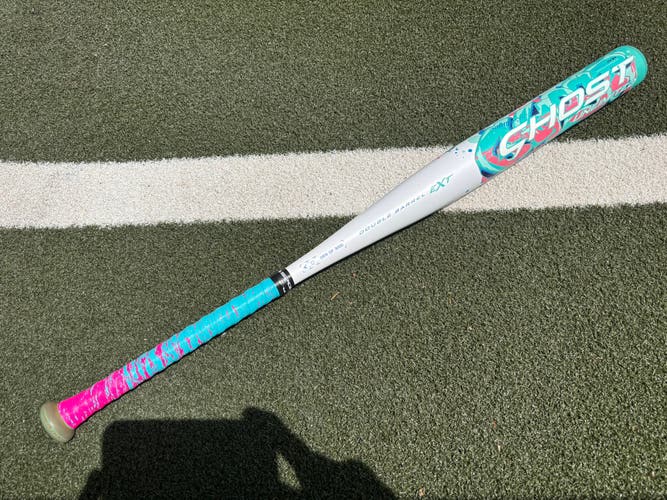 2023 Easton Ghost “graffiti” Unlimited Composite Bat (-10) 22 oz 32" (Used)