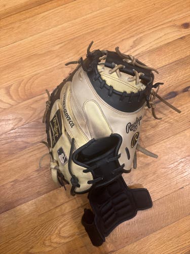 2025 Rawlings Heart of the Hide RH Catcher's Baseball Glove 34" (Used)