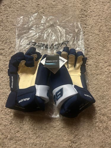 Bauer Vapor Pro Team Series Navy Gloves 15" (New)