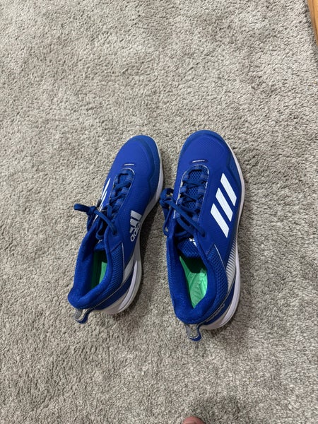 Blue Men's Size M 12.0 (W 13.0) Adult Adidas Icon Low Top Metal (New)