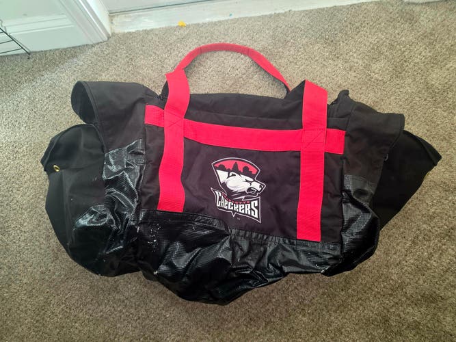Charlotte checkers coaches hockey equipment bag
