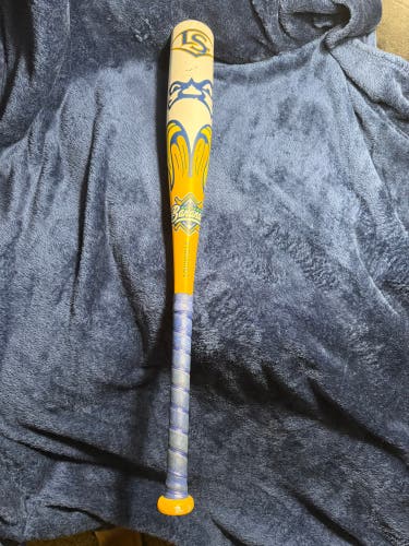 2025 Louisville Slugger Savannah Bananas Alloy USSSA Certified Bat (-10) 17 oz 27" (Used)