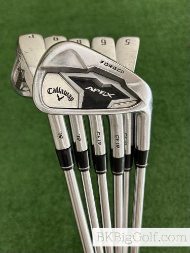Callaway Apex 19 Forged Iron Set 5-P / NS Pro Modus Tour 120 Stiff