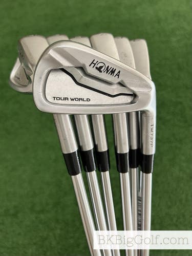 Honma Tour World TW737P Forged Iron Set 4-P / True Temper AMT White Stiff +1/2