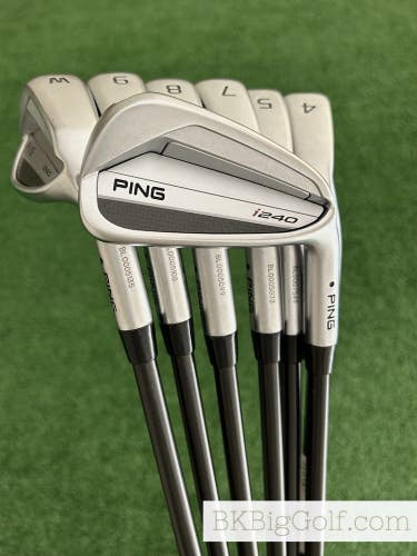 Ping i240 Iron Set 4-W / Dynamic Gold S400 115 Stiff