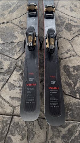 Used 2025 Völkl M7 Mantra Skis (170cm) w/ Marker Griffon 13 ID Bindings