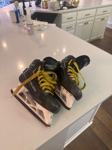 2020 Bauer Supreme 3S Pro Hockey Goalie Skates Pro Stock 7.5 (Used)