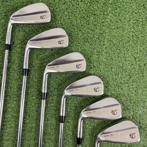 Takomo 101 Iron Set 5-PW KBS Lite Steel Regular Flex Left Handed