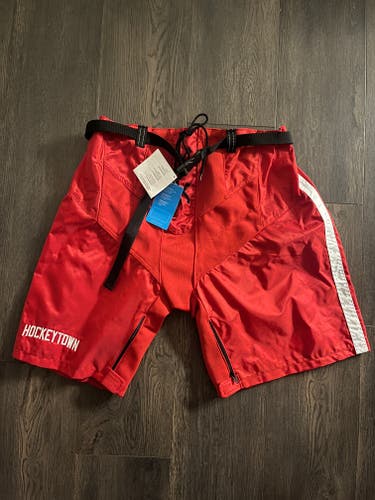 NEW Large Bauer Pant Shell Pro Stock Detroit Red Wings 2025 Stadium Series