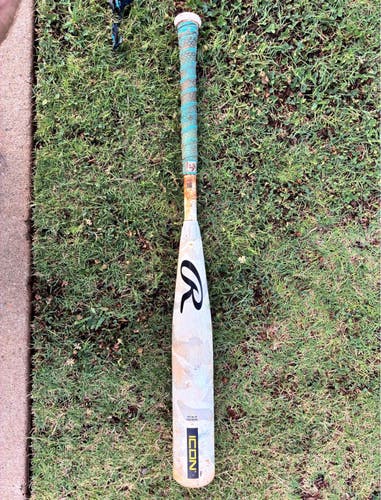 2025 Rawlings Icon Composite USSSA Certified Bat (-8) 22 oz 30" (Used)