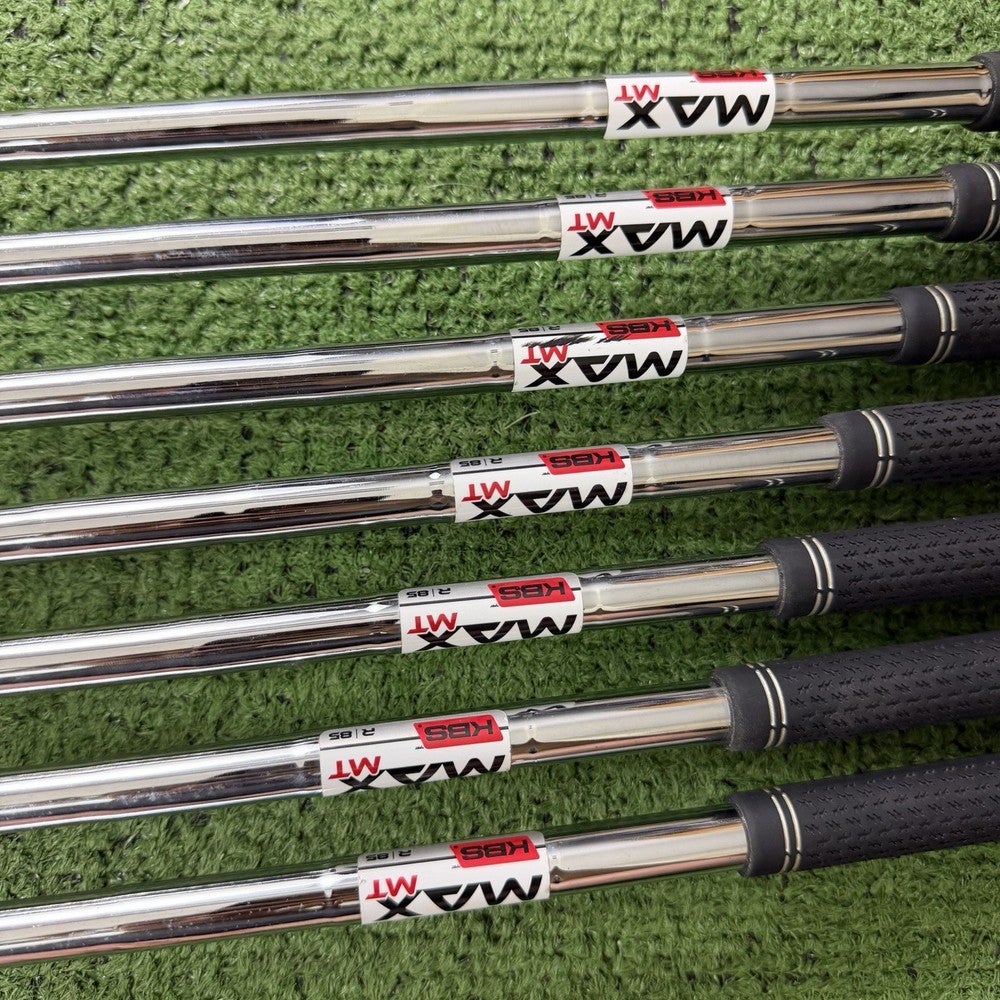 Taylormade Stealth Iron Set 5-PW AW KBS Max MT Regular Flex 85g
