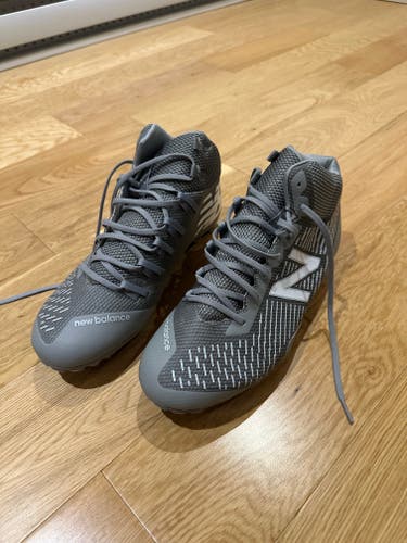 New New Balance/Warrior Burn Lacrosse Cleats (10.5 white)