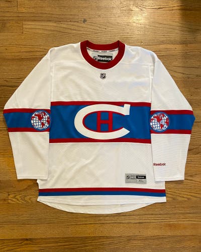 Vintage Montreal Canadiens Winter Classic hockey jersey