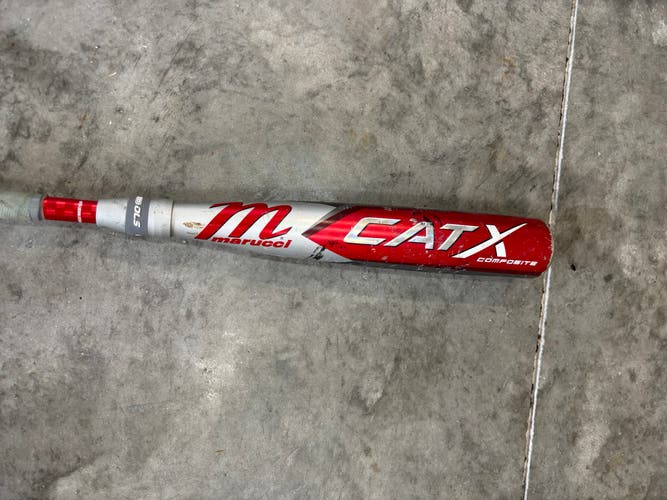 2023 Marucci CAT X Composite USSSA Certified Bat (-8) 22 oz 30" (Used)