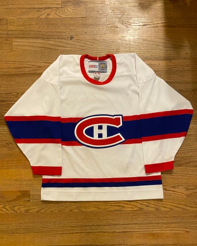 Vintage Montreal Canadiens alternate hockey jersey