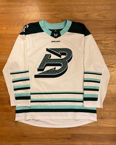 Boston Fleet PWHL away Hockey Jersey