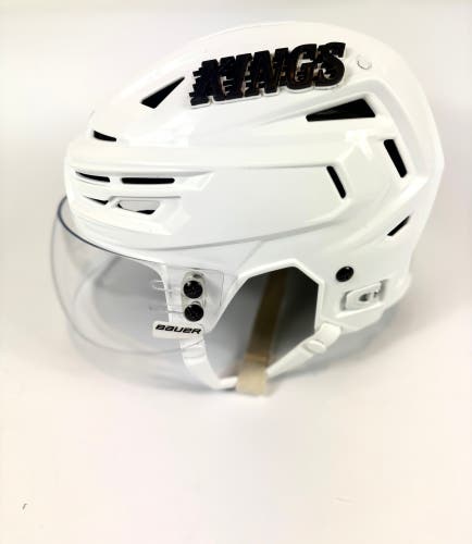 Large Bauer Re-Akt 155 Helmet Pro Stock (Used)
