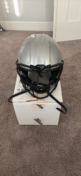 Silver Adult Medium Vicis ZERO2 Helmet (Used)