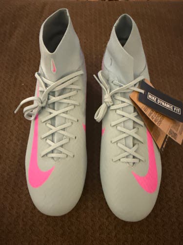 Blue Men's Size M 10.0 (W 11.0) Nike Mercurial Superfly Molded Cleats Cleats (New)