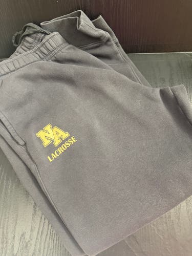 New Albany Lacrosse Gray XL Men's Nike Joggers