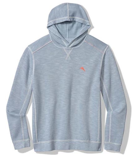 NWT TOMMY BAHAMA HOODIE SWEATSHIRT MEN SIZE XXL BLUE