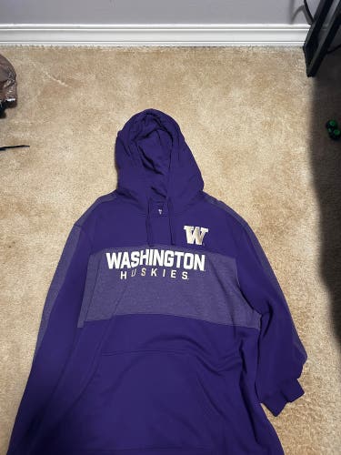 University of Washington purple hoodie