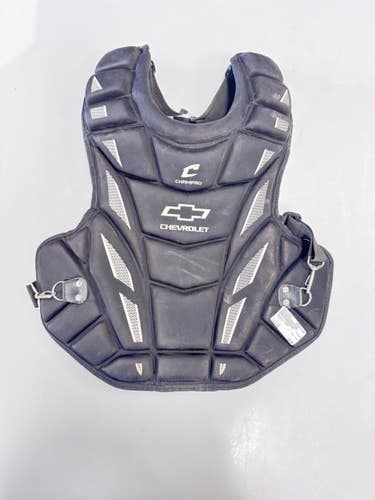 Used Champro CHEST Catchers Chest Protector Black Youth 11860-S000313391